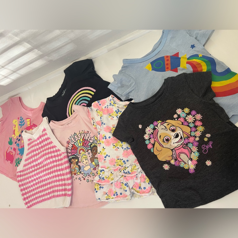 7 Tops - Girls 3T